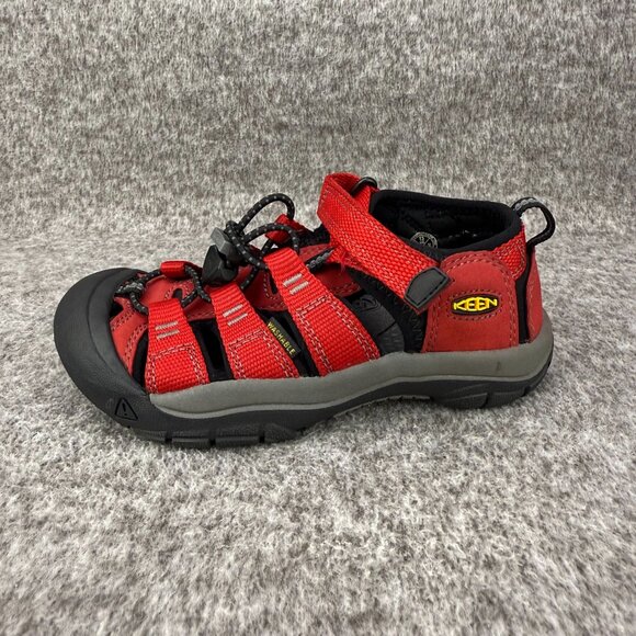 ✅Kids Size 13 Keen Newport H2 Sandals Waterproof Red Walking Hiking Comfort Shoe - Picture 9 of 12